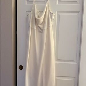 BHLDN Sachin + Babi Cream Strapless Dress